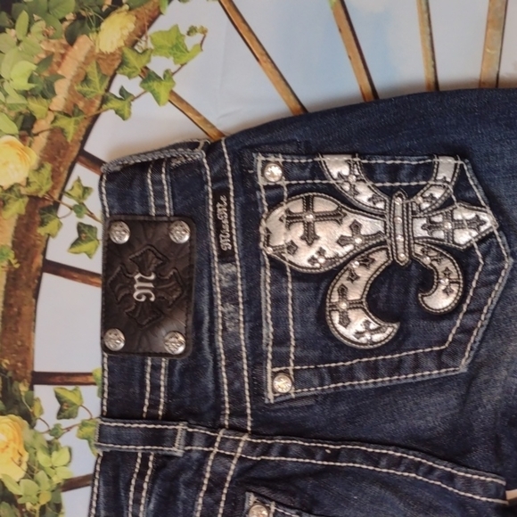 Miss ME - cuffed Capri jeans size 25 - Picture 5 of 5